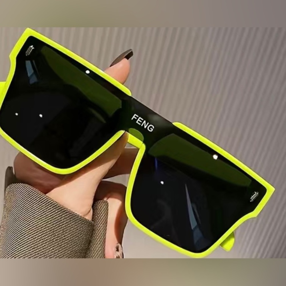 Neon dark sunglasses